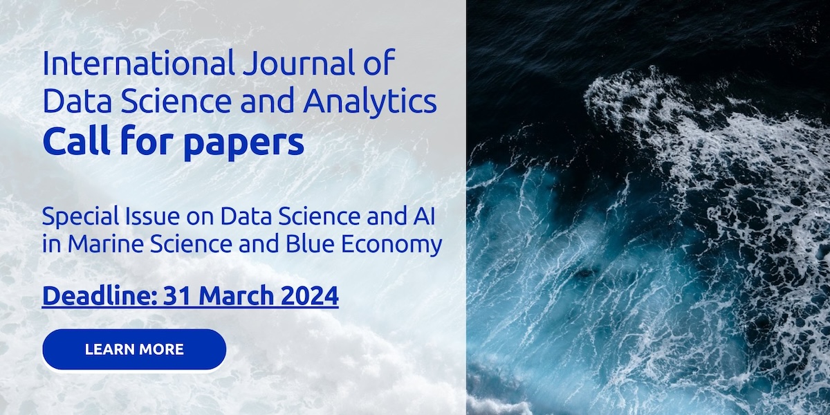Call for papers: International Journal of Data Science and Analytics
